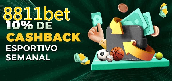 10% de bônus de cashback na 8811bet